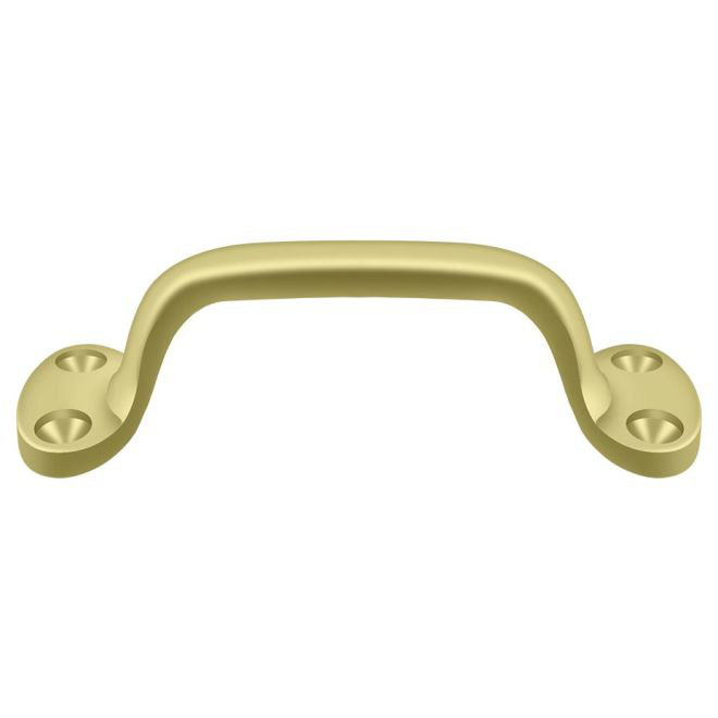 Arch Pull, Polished Brass
