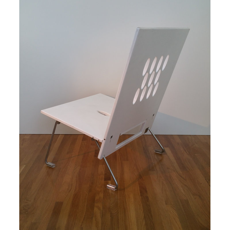 Outdoor Lounge Chair, White
