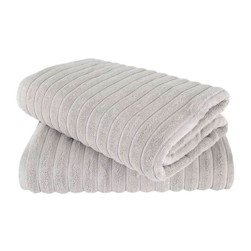 Odyle Turkish Cotton Bath Sheet, Platinum