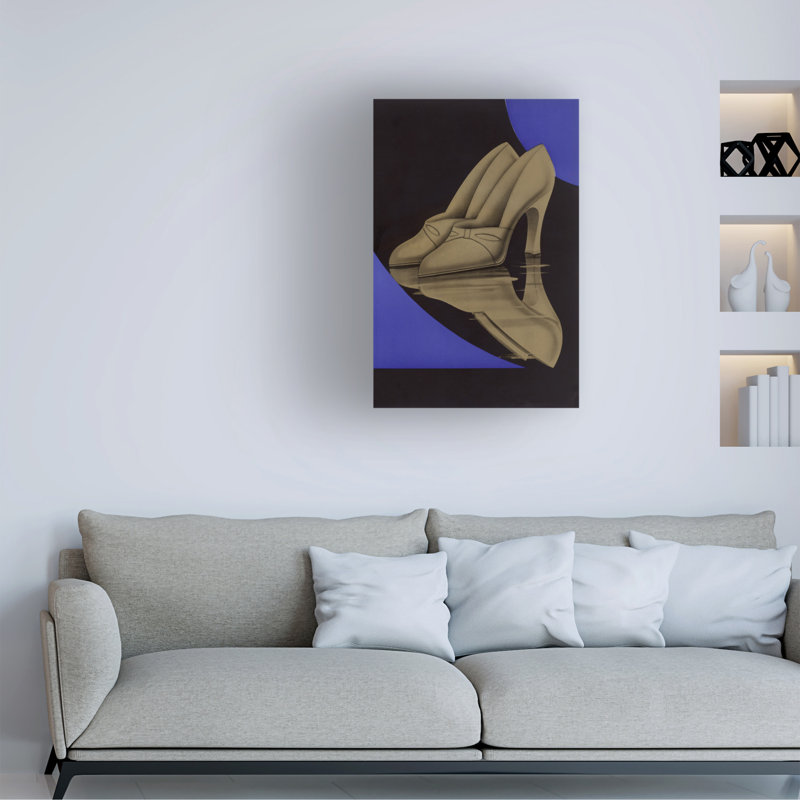 Art anglais sur toile, école anglaise, art des années 1930, H 24 po x l 16 po