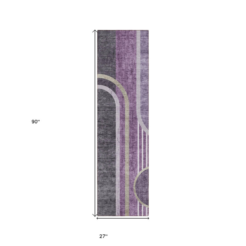 Tapis de couloir d'extérieur 8 pi