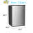 3 Cubic Feet Undercounter Upright Freezer with Adjustable Temperature Controls-51100105