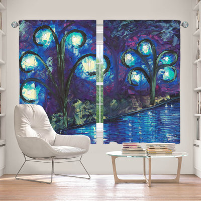 Jenavieve Room Darkening Curtain Pair