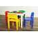 Lauritzen Kids 5 Piece Interactive Table and Chair Set