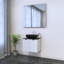 Meuble-lavabo simple 23,6 po avec dessus Kayben-1921793100-1921793091