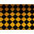 Noir / jaune argyle