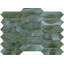 Splash™ Tan 10" x 14" Glass Honeycomb Mosaic Tile-674729129
