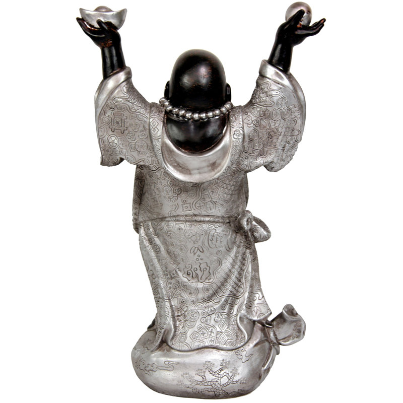 Figurine Mcentee Hotei Buddha, 17 po de prospérité