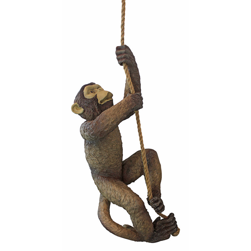 Statue de singe Makokou l'escalade, 1