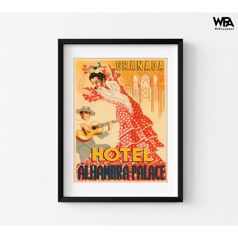 Flamenco Studio décorations, art mural Studio de danse, professeur d'espagnol, cadeau de classe pour danseuse de flamenco, Espagne Airbnb Decor