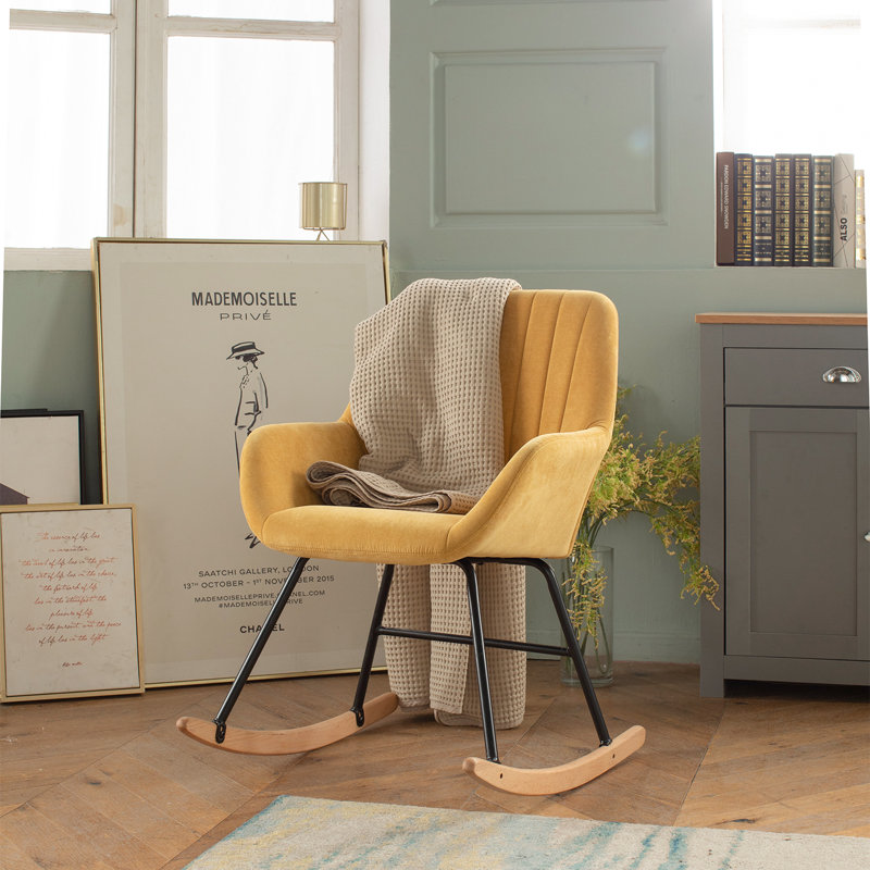Cliffrose Upholstered Rocking Chair