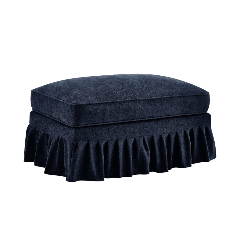 Ottoman Chenille, Blue