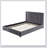 Dark Grey Full / Double Bed