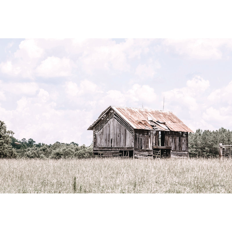 «Saluda Barn on Canvas» par Jennifer Rigsby, reproduction, H 8 po x l 12 po