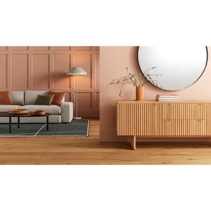 Esker Sofa, Kelso Blue 100% Polyester, 31" H x 98" W x 42" D