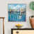 White Floating Frame Canvas selected