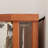 Corner Lighted Curio Cabinet Corner Glass Cabinet Lighted Curio Cabinet Corner Display Case For Living Room, Curio Cabinet, Antique Collection, Wine,Bar Glass Storage Light Included