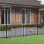 Ciclali Black Metal Fence Panels-1260603812