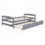 Lit plateforme avec lit gigogne