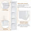 Grande tablette d'angle moderne-1663320440