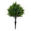 Artificial Cedar Topiary Balls Set of 2 Ground Spike Patio Garden Green