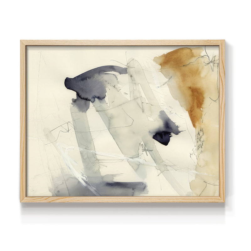 Marking Moments I -Framed Print - Restickable, Natural, 16" H x 20" W