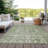 Machine Washable Indoor/Outdoor Xhevrie Aloe Rug-1223211324