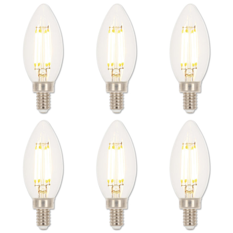 Equivalent E12/Candelabra Dimmable LED Bulb