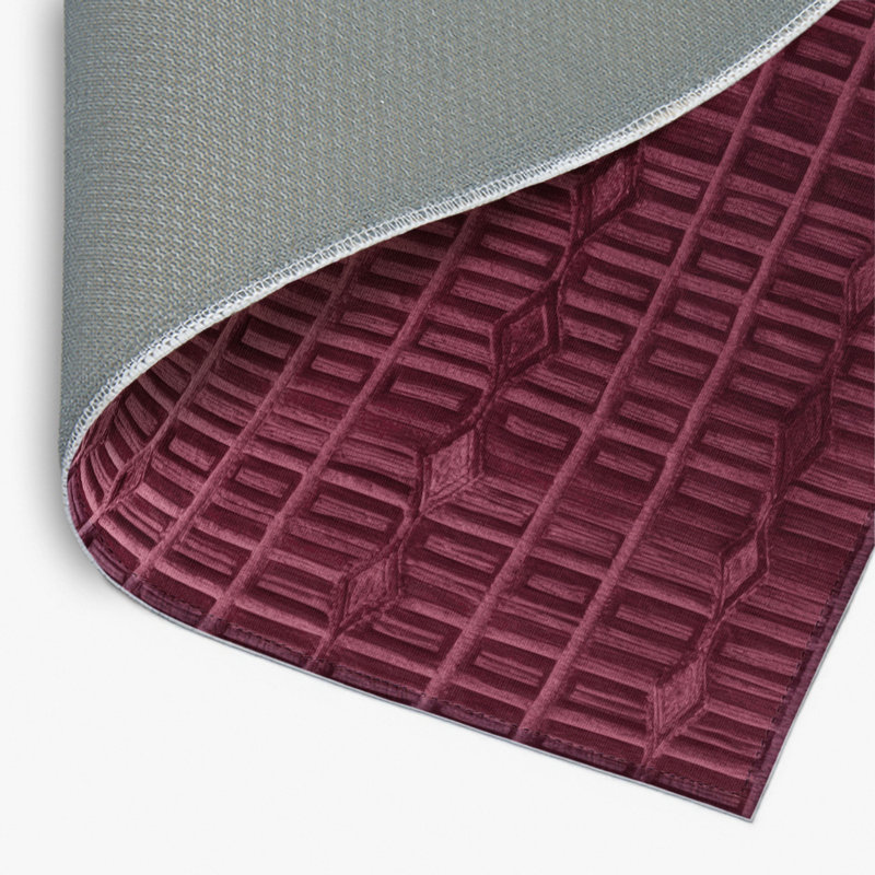 Tapis rouge intérieur et extérieur Trellis, Rectangulaire 2 pi x 3 pi
