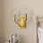 Gamages 2-Light Steel Wall Sconce Candle Wall Light