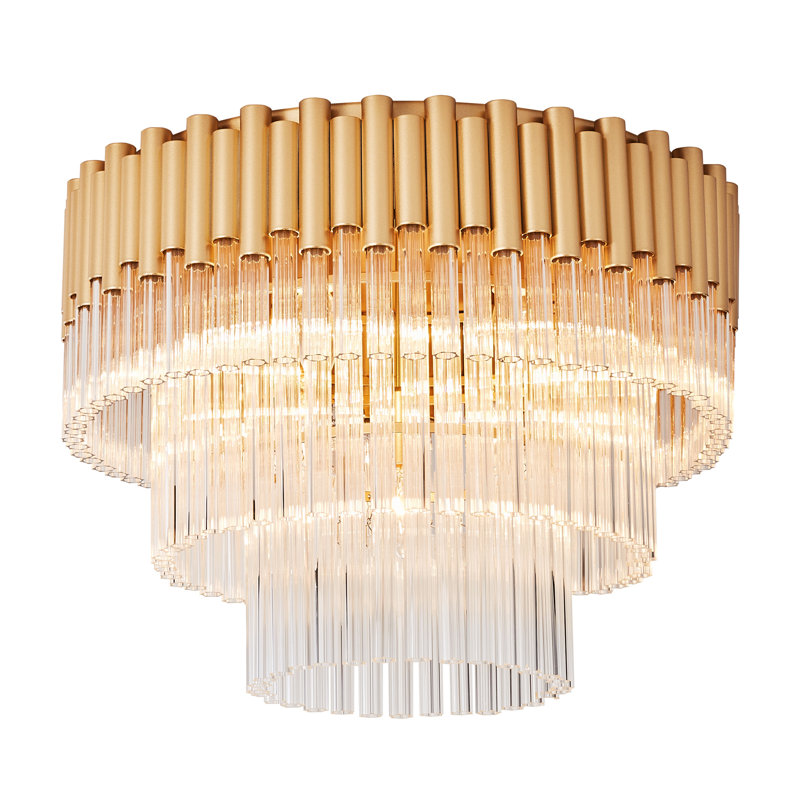 Agela 7-Light Bulb Chandelier