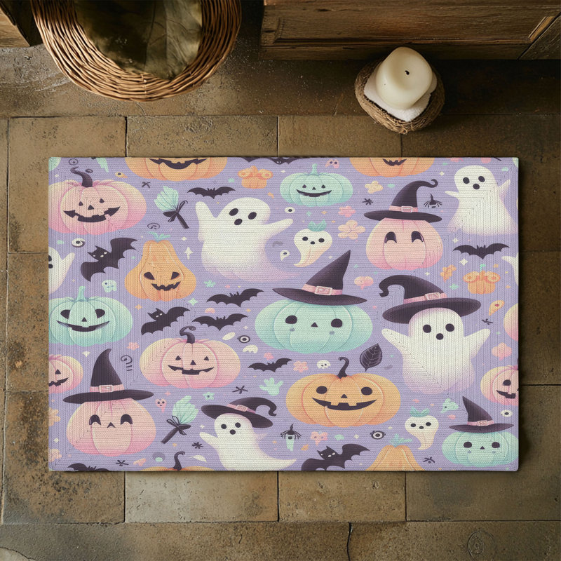 Tapis tressé Pale Ghost, Rectangulaire 3 pi x 5 pi