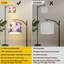Lampe sur pied Arc Serene