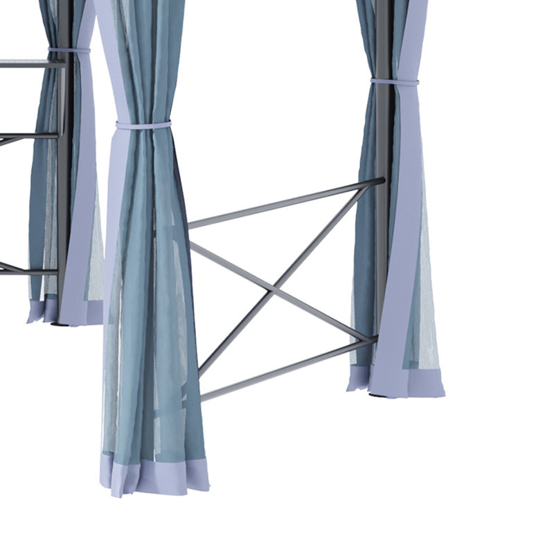 Abdule 5m x 5m Steel Party Tent