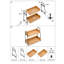Freestanding Spice Rack