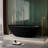 Hudson 67'' Freestanding Soaking Solid Surface Bathtub-88314559