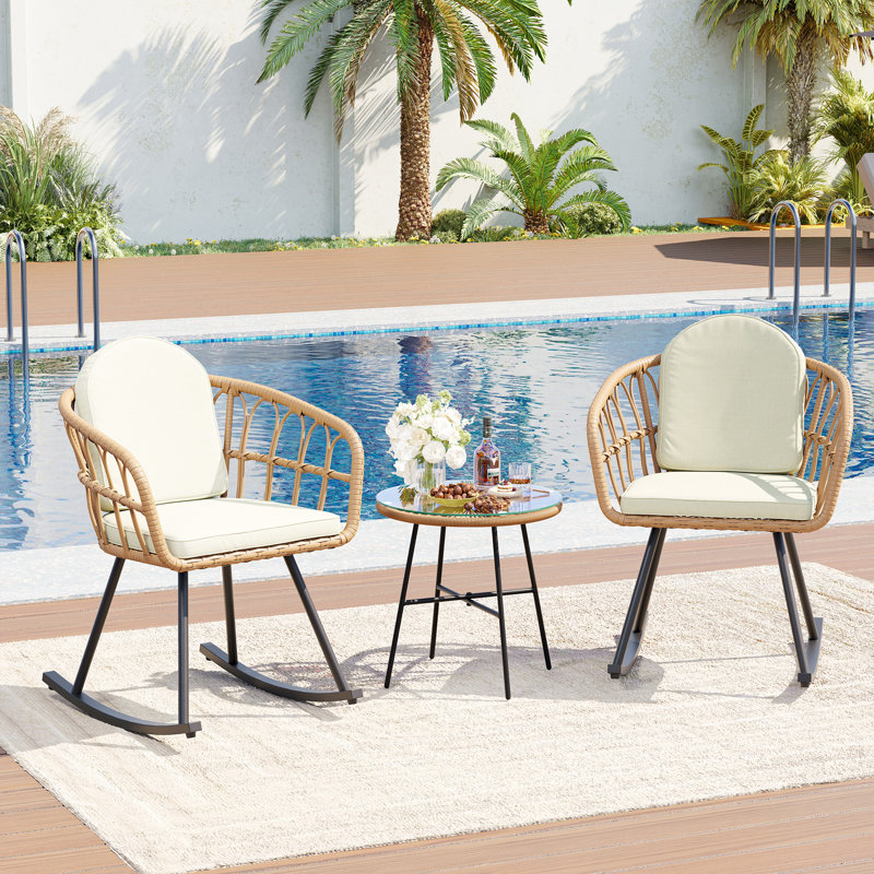 Ensemble bistro pour 2 personnes Boho