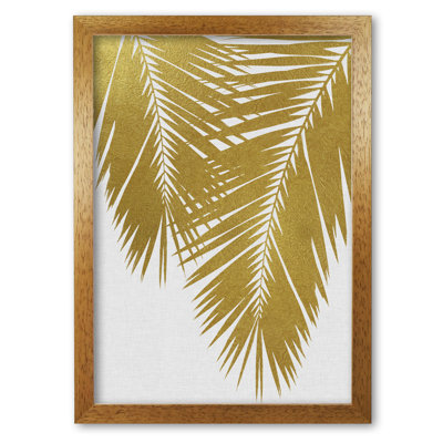 Palm Leaf II - Single Picture Frame Print