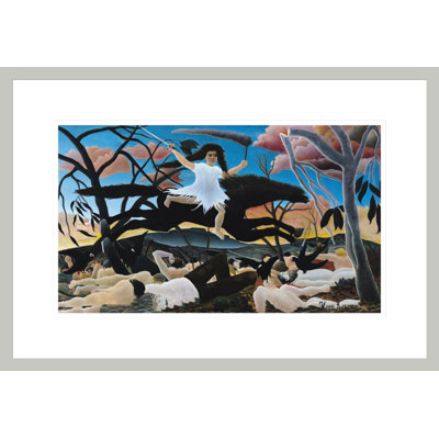 «War or the Ride of Discord» par Henri Rousseau, impression giclée sur cadre
