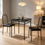 Ensemble de table de salle à manger 3 pièces Prentiss pour 2 personnes, petite table de cuisine et chaises, ensemble de table de pub, mobilier de salle à manger coin-repas, ensemble bistro peu encombrant avec 2 chaises-1159267722