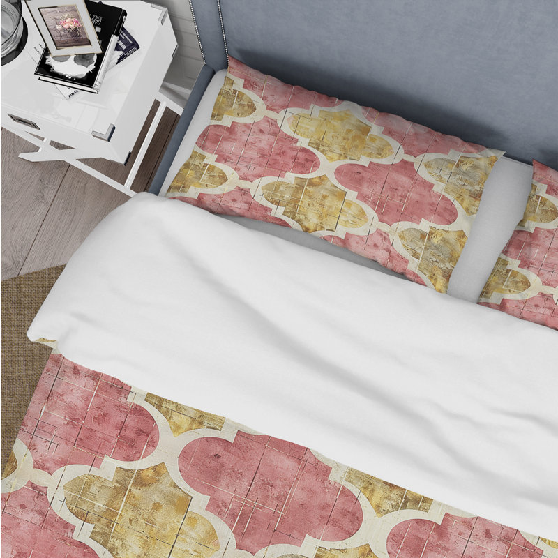 Ensemble de housse de couette Country, Housse de couette très grand + 2 taies décorativ