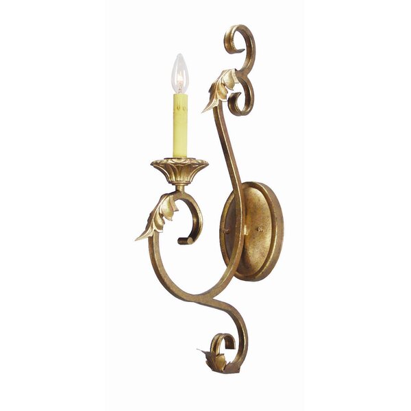 2nd Ave Lighting Josephine Iron Candle Wall Light | Wayfair