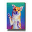 Art mural sur toile Winston Porter «Cute Rainbow Dog» par Rebecca Wang-1355880060