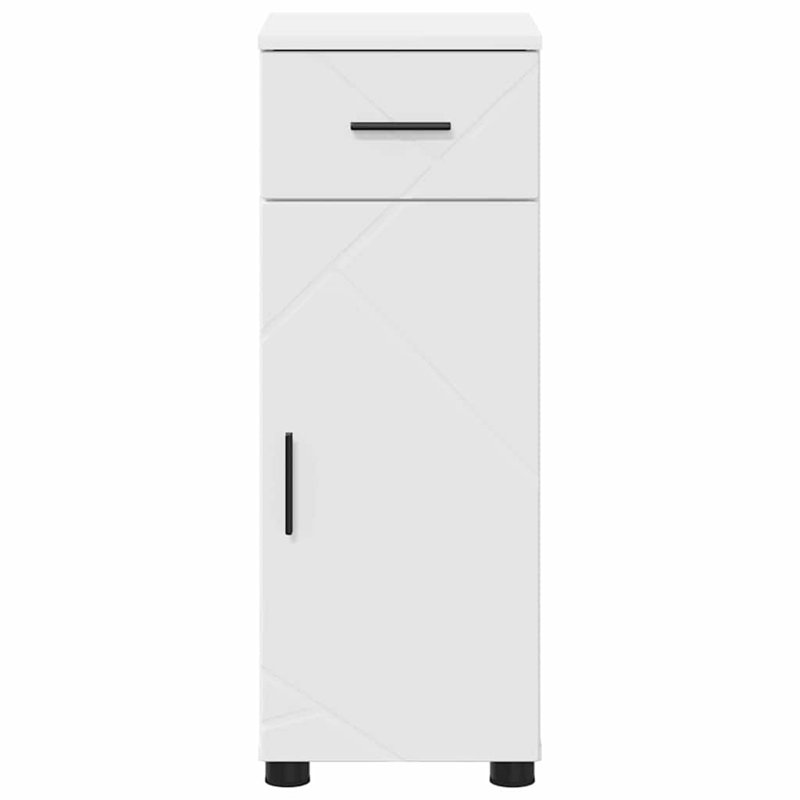 30cm Bathroom Vanity Base Only, White