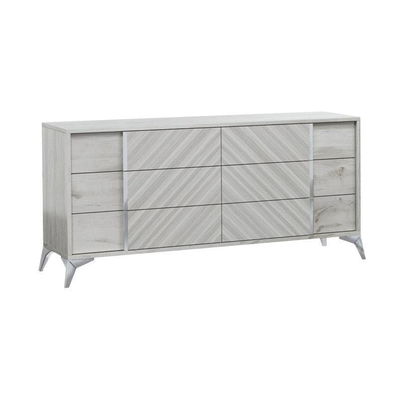 Commode double 6 tiroirs Reece Modern