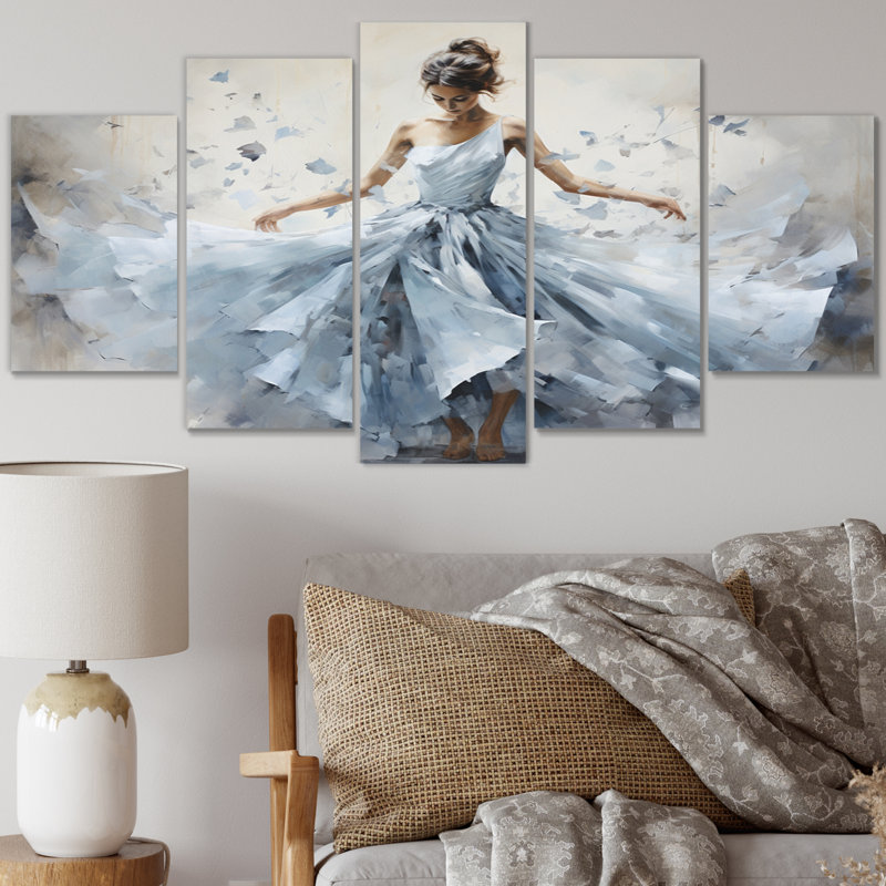 Blue Ballet Dance I 5 Pieces