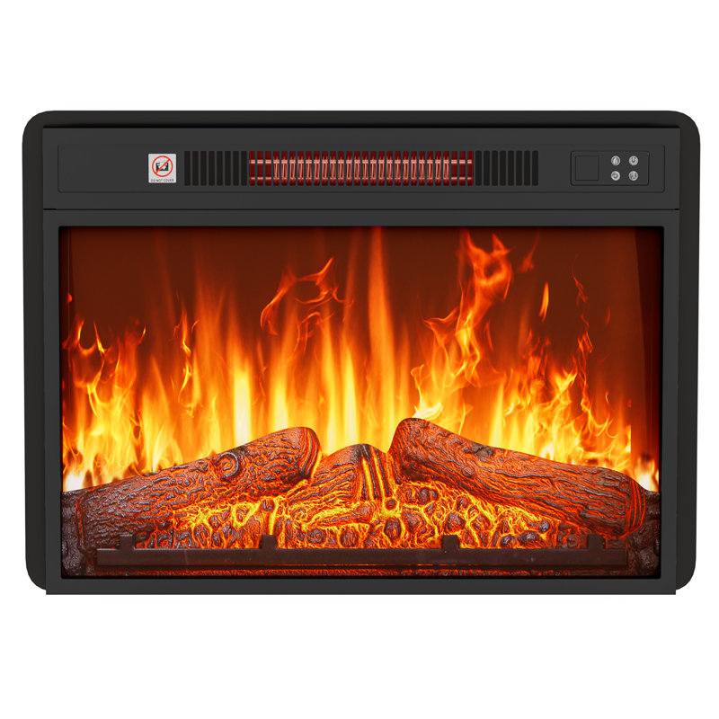 24'' W Electric Fireplace Insert