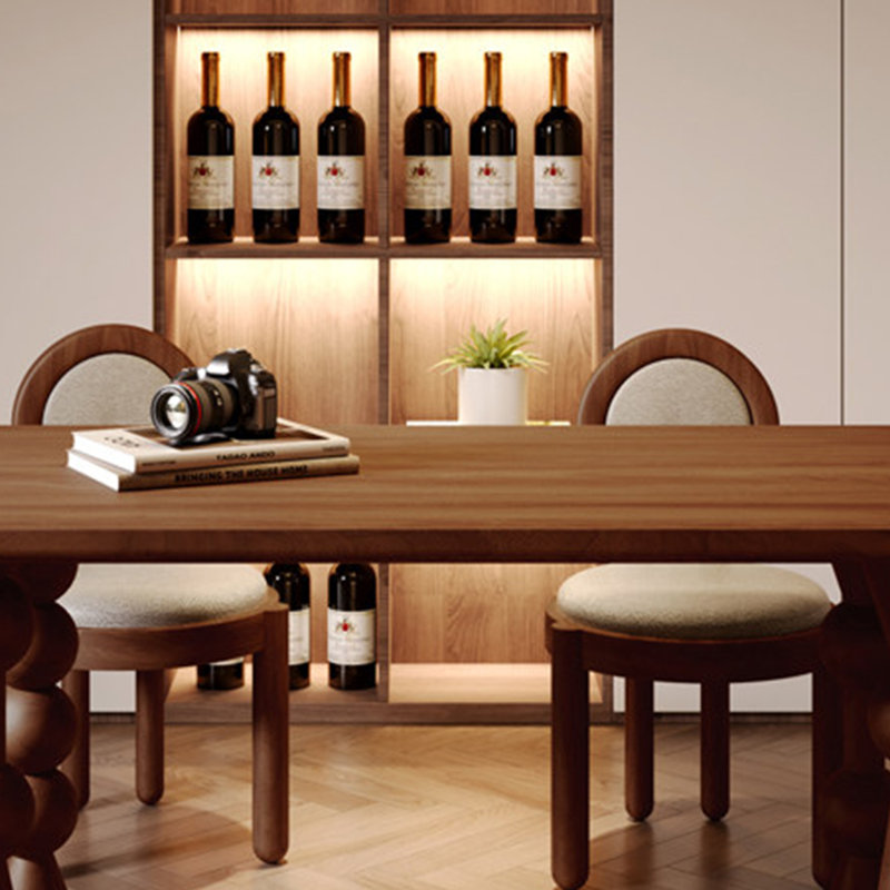 Table de salle à manger minimaliste et élégante, H 29,52 po x L 70,86 po x l 35,43 po