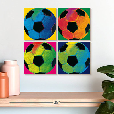 Ballon quatre soccer