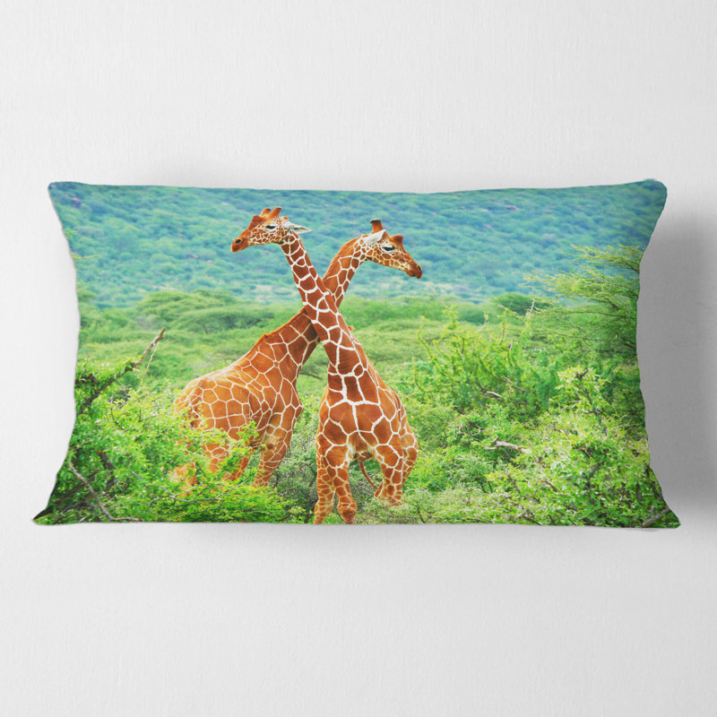 Animal Print Throw Pillow